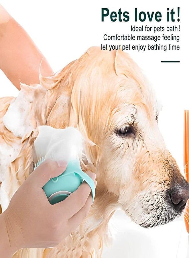 PET FUN مجموعة العناية بالحيوانات الأليفة 6 في 1 من بيت فن | مشط فولاذي مزدوج الجوانب، فرشاة شامبو، قفاز راحة اليد، مقص أظافر، مبرد أظافر وقفاز لإزالة الشعر الزائد | مجموعة العناية بالكلاب والقطط | للاستحمام وإزالة الشعر الزائد وتقليم الأظافر (متعدد الألوان) - Image 3